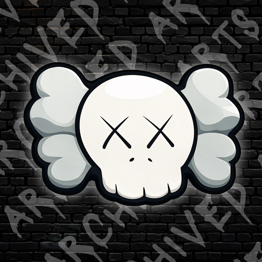 KAWS HEAD - GRAY