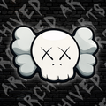 KAWS HEAD - GRAY