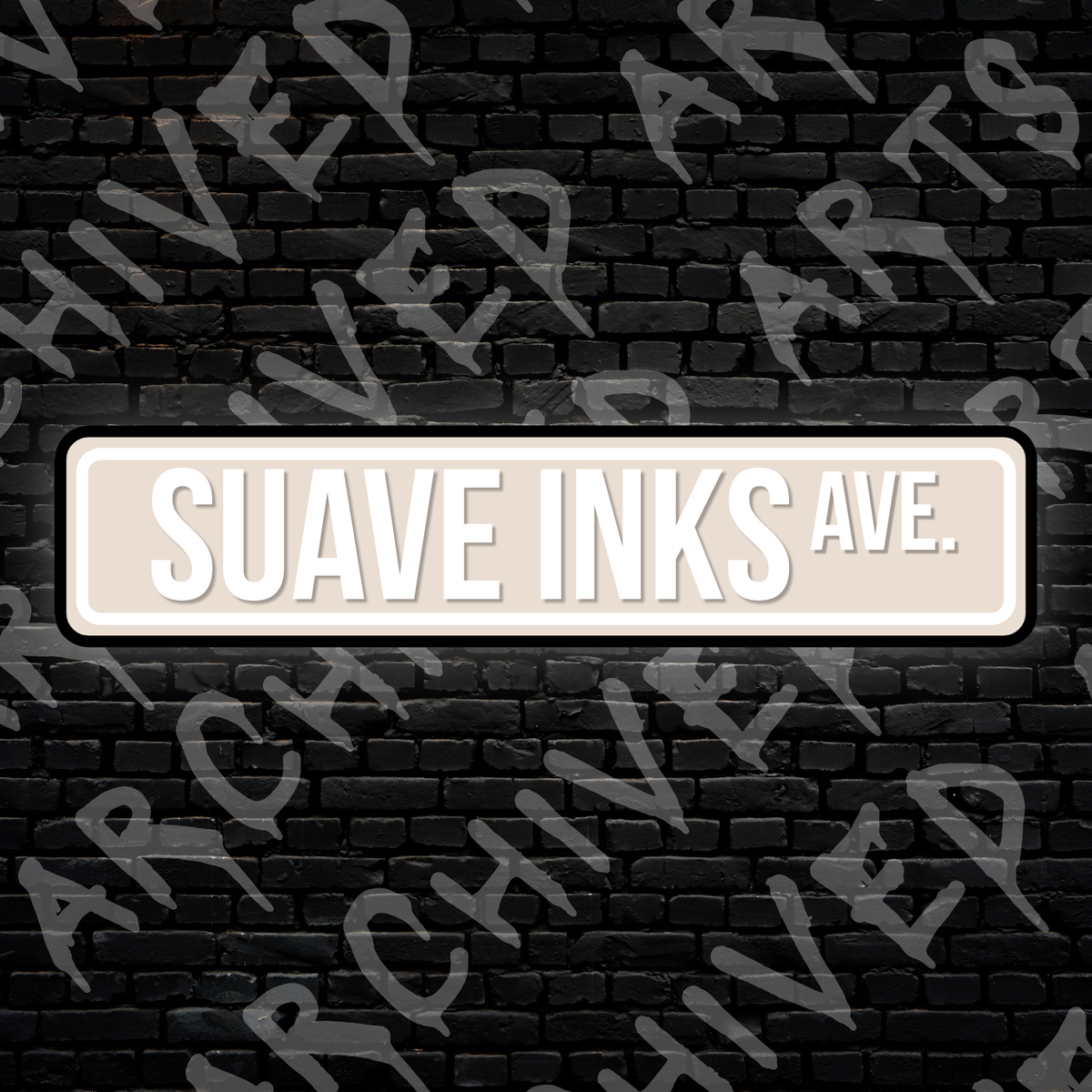 CUSTOM STREET SIGN