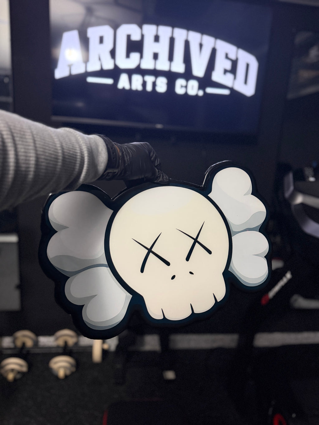 KAWS HEAD - GRAY