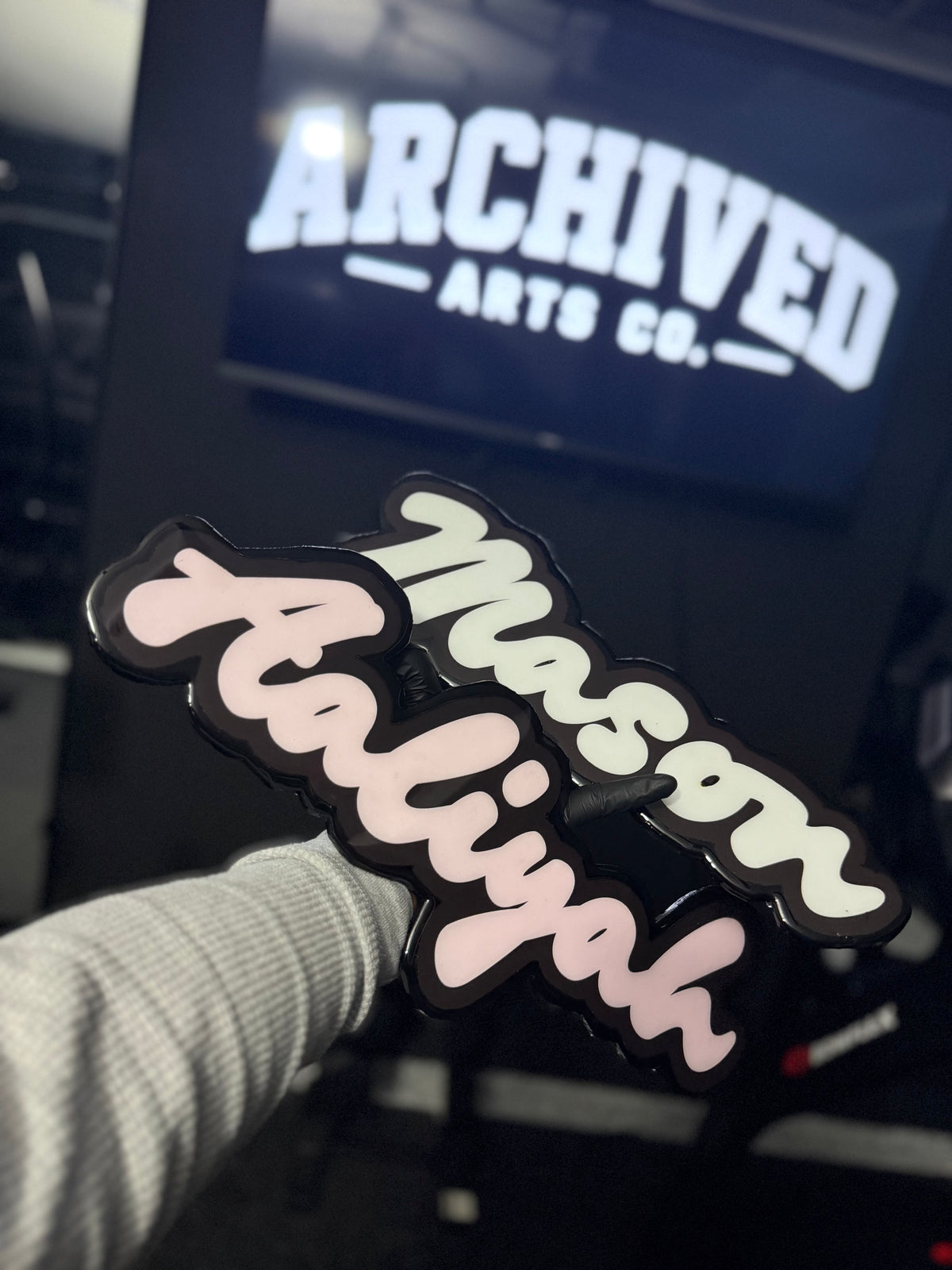 CUSTOM NAME SIGN
