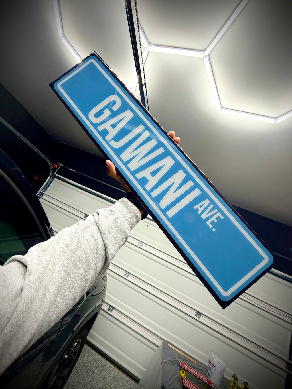 CUSTOM STREET SIGN