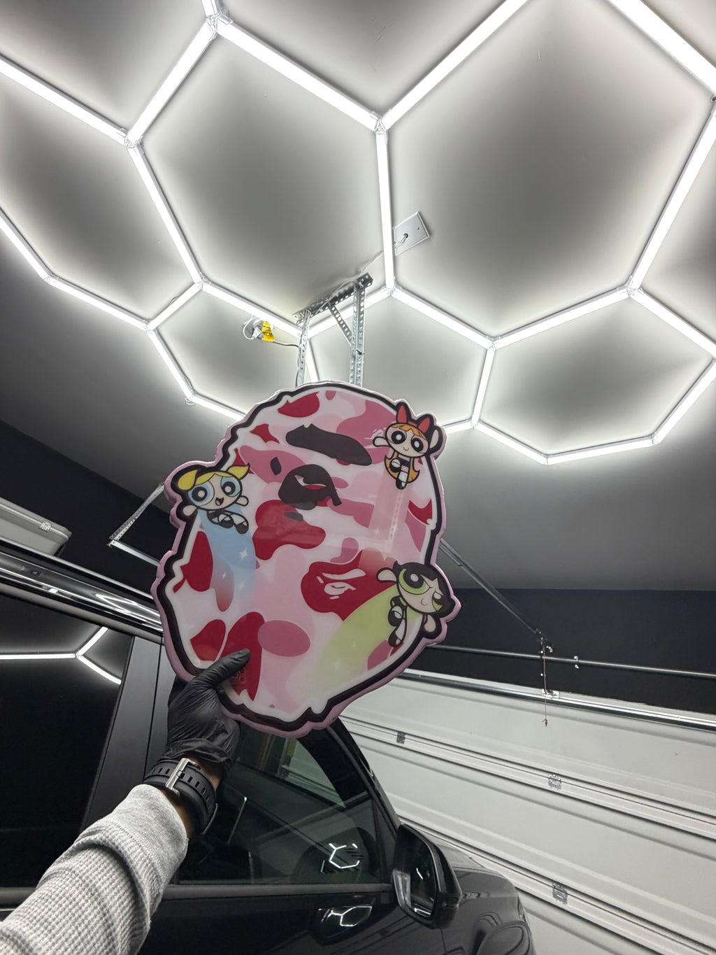 POWERPUFF GIRL'S APE HEAD